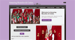 Desktop Screenshot of abcpageant.com